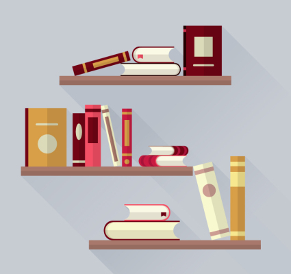 Three layer shelf vector material