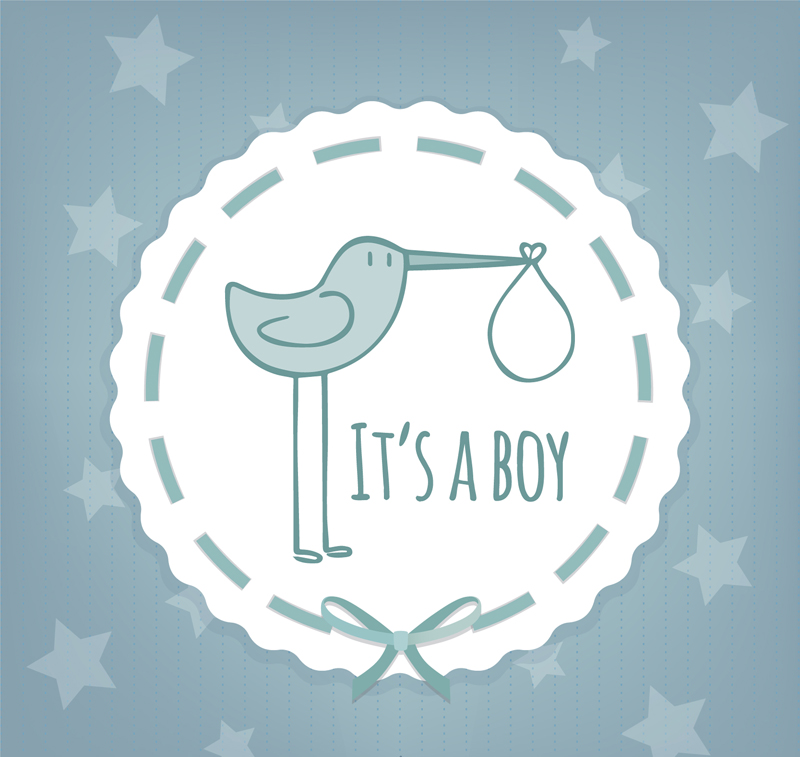 Creative SongZi crane tag vector material