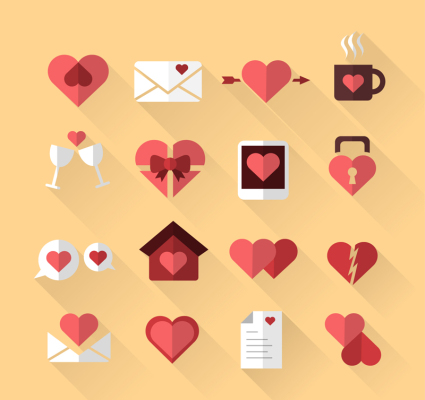 16 financial Careful elements icon vector