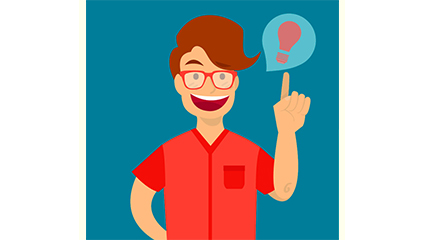 To inspired men vector material