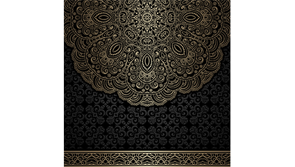 Delicate black pattern background vector material