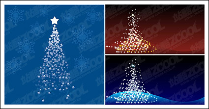 Flash Vector Christmas tree material