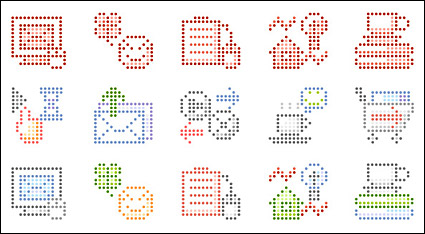 Simple pixel vector graphics material-3