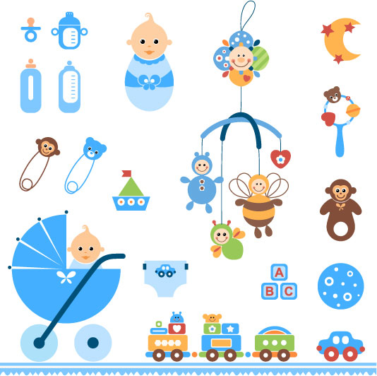 Baby Toys vector