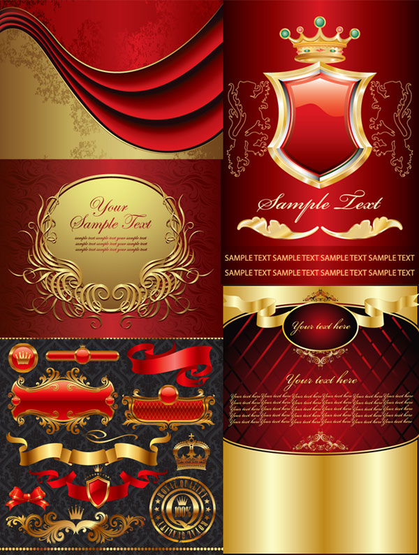  Ribbon banner shield material