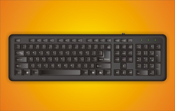 Keyboard Vector 