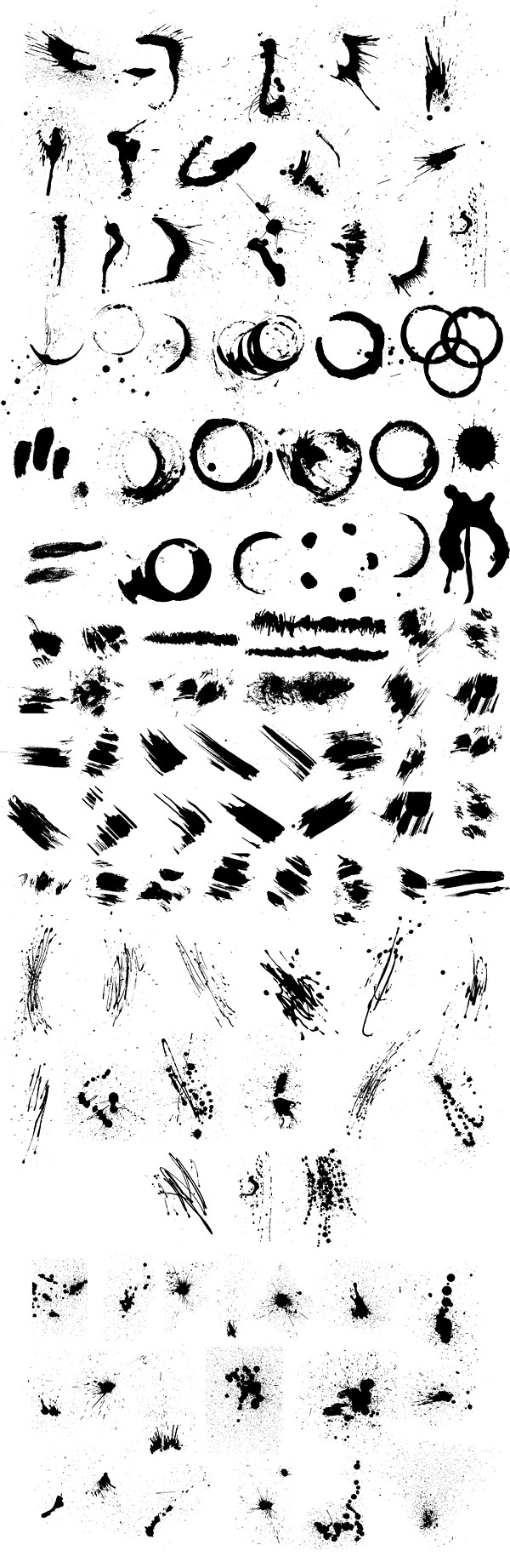 Ink, ink-point vector 