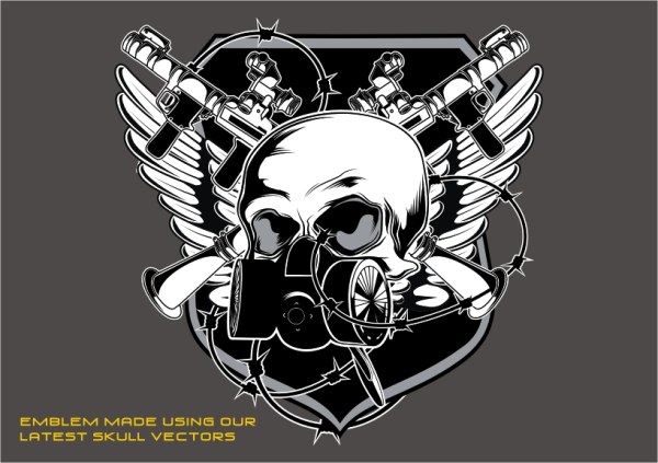 Vector combination T shirt printing