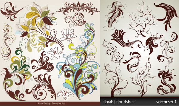 Fashionable pattern vectors
