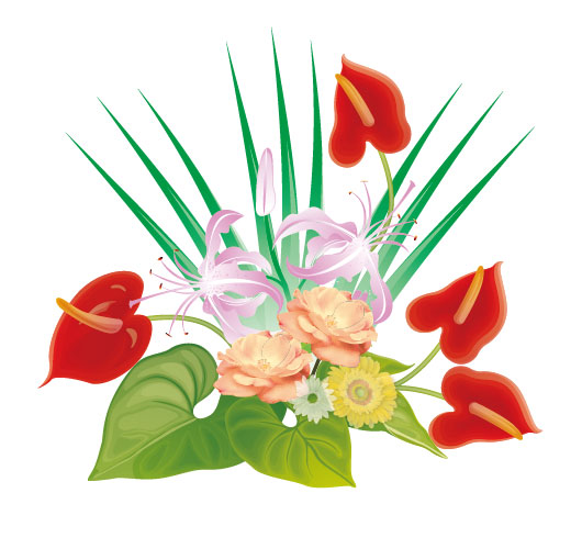 Flowers vector