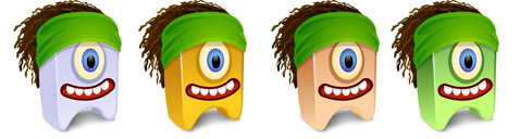 Small one-eyed monster beast