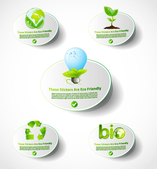 Environmental low-carbon life icon vector material -2