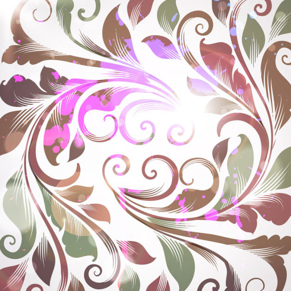 Ornate patterns 02-- vector material