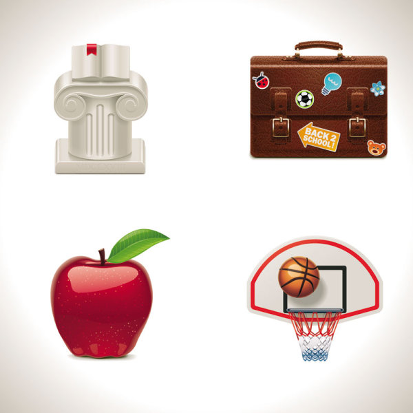 Exquisite icon 04 - vector