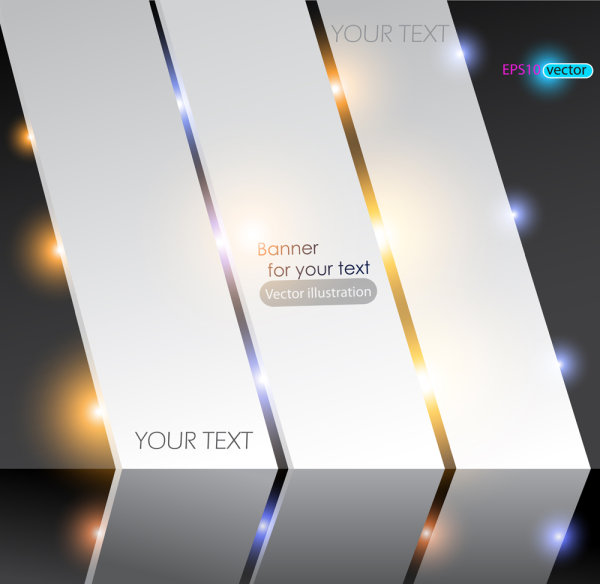 Brilliant light show 01 - vector material