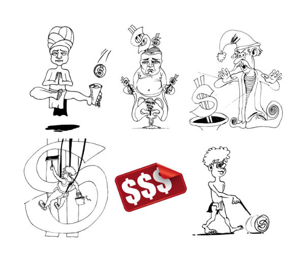 Cartoon comics 04 - Vector