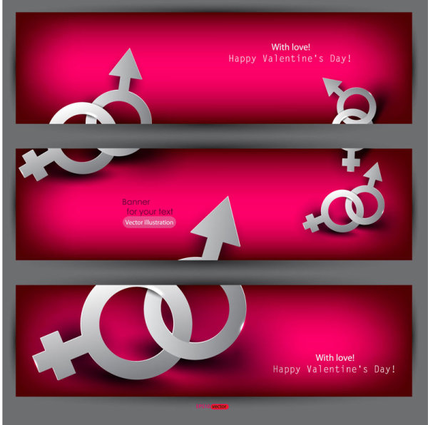 Valentine tag elements 10 - vector material