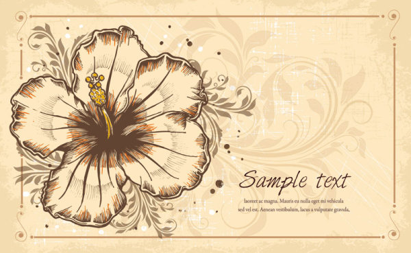 Retro pattern 01 - vector material