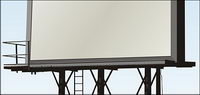 Blank large outdoor billboard picture material-4
