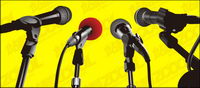 microphone vector material
