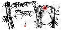 Vector ink bamboo materials