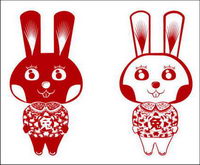Rabbit Rabbit vector cutting