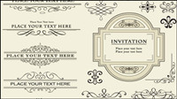 European-style lace border 01 - Vector