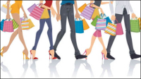 Fashion shopping 03 - vector material