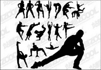 Vector dance, dance, ballet, hip-hop