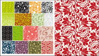 16 practical pattern background material vector