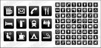 Common instructions living icon vector