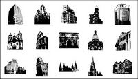 Go Media produced vector material - Continental ancient architecture