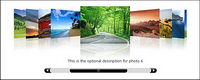 photoFlow AS3 display of the thumbnail picture effects