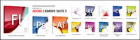 Adobe cs3 series of computer icon png