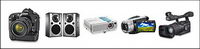 Digital equipment - cameras, camcorders, DV, projectors were png