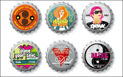 Tide cap vector of material