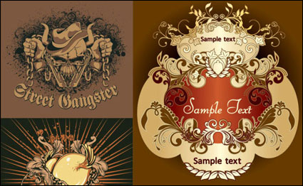 European trend of the pattern vector material