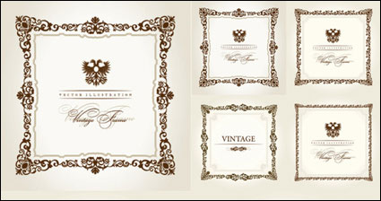 European border pattern - Vector