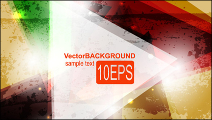 Colorful background material 01 - vector