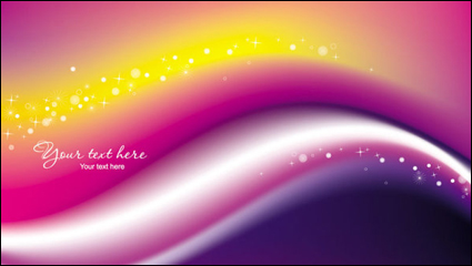 Beautiful rainbow Symphony 04 - vector