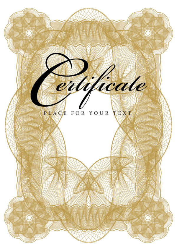 Fine grain security border 05-- vector material