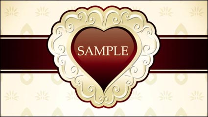 Beautiful lace pattern 02-- vector material