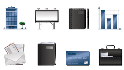 Business icon material - vector