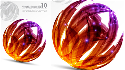 Colorful background 04 - vector material