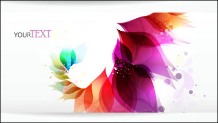 Dynamic trend banner 01 - vector material