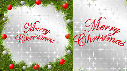 Christmas elements border 03 - vector