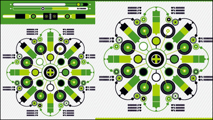 Graphical icons 02 - vector material