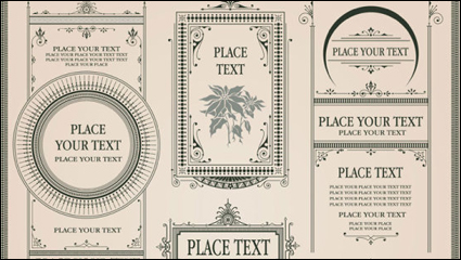 European border 01 - vector material