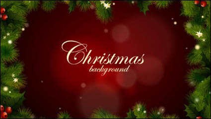 Pine border 03 - vector material