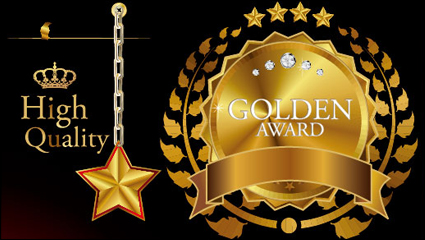 Classic Badge 01 - vector material